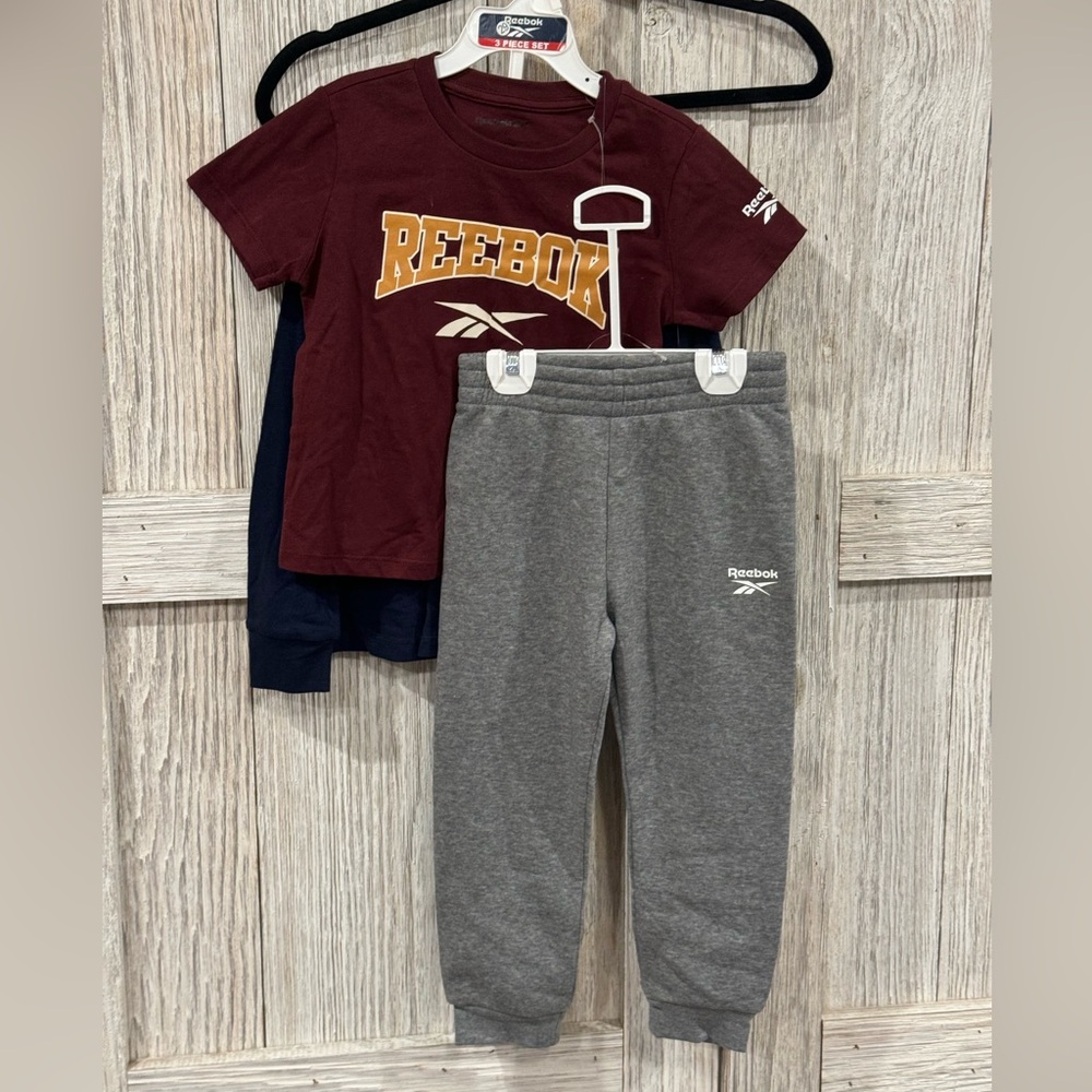 Reebok 3pc boys set nwot